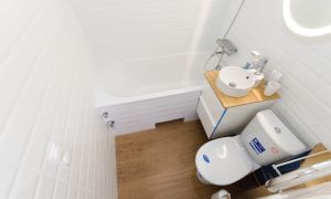 Пример ремонта ванной комнаты в хрущевке