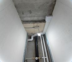 Вентиляция с выпуском в туалет и в ванную комнату