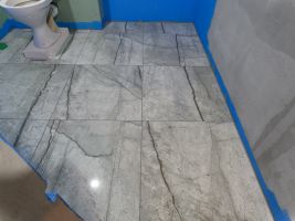 Укладка керамогранита 60x60 на пол