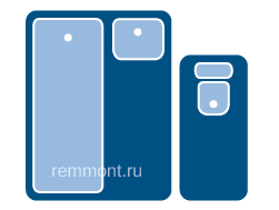 Планировка ванной и туалета (ванная 1,35м х 1,5м, туалет 1,15м х 0,8м)