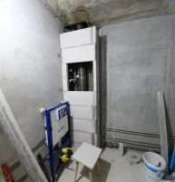 Строительство короба в ванной комнате