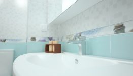 Перепланировка 3d дизайн, испанская плитка Azuliber Gloss
