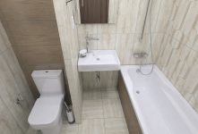 Плитка Paradyz Amiche Beige для ванной комнаты 3 кв. метра