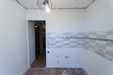 Стены отшпаклеваны, готовы к покраске