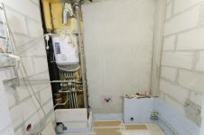 Работы по прокладке нового водопровода и канализации завершены