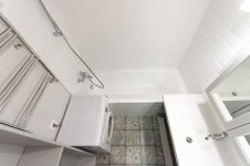 Планировка ванной комнаты 170x170 после ремонта