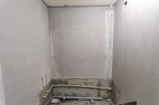 Разводка труб водоснабжения и канализации