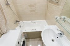 Ремонт в ванной с перепланировкой