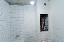 Шпаклевка стен в санузле под покраску