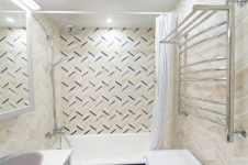 Керамическа плитка Blue Chevron от LB-Ceramics