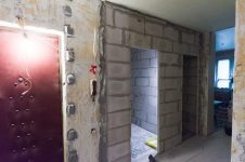 Возведение новых перегородок для ванной и туалета