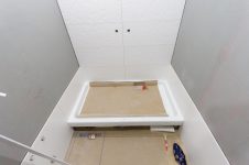 Керамический душевой поддон 140x80