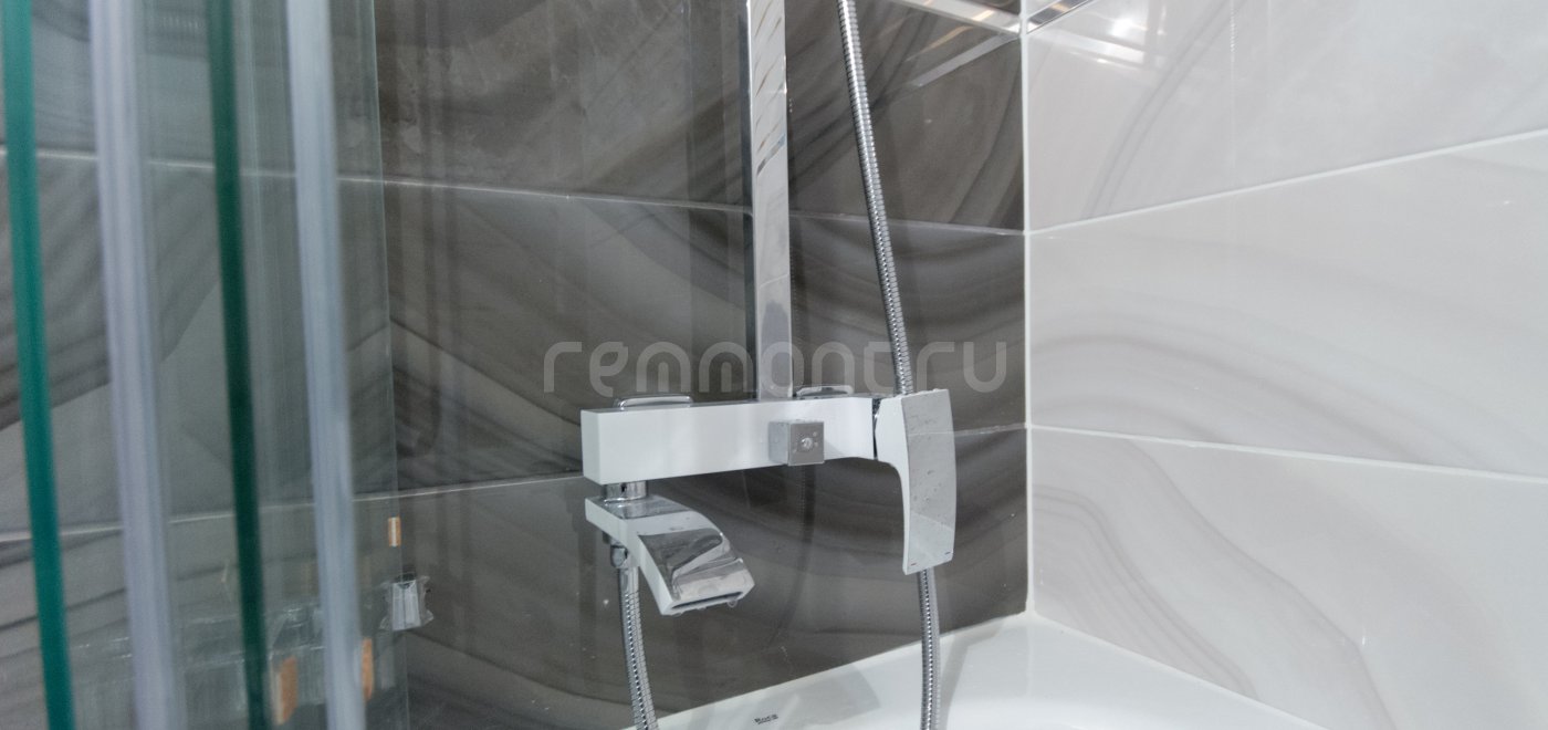 Ремонт ванной комнаты 170x170 и туалета - Laparet Agat