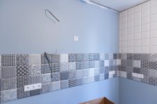 Кухня, плитка Mainzu Bombato, стены под покраску