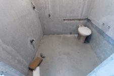 Черновые работы в ванной комнате, подготовка места под ванну