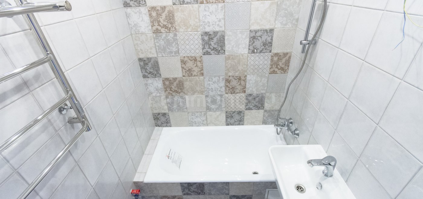 Ремонт ванной 135x150 и туалета 68x115, типовая серия II-49