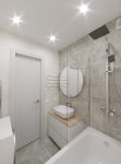 Ванная комната 170x170 П44, дизайн, Pamesa At.Alpha