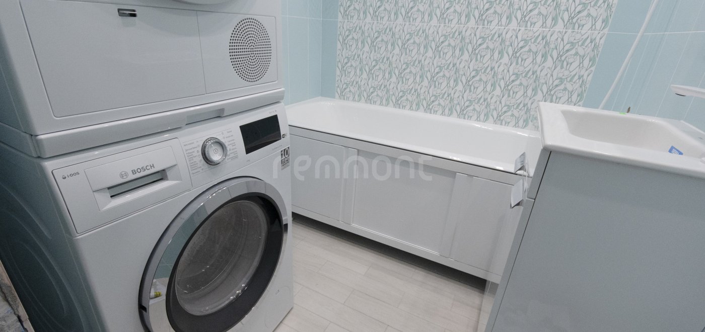 Ванная 170x190 и туалет 110x100 (однушка П3М-6), Kerama Marazzi Линьяно