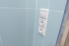 Блок розеток и выключателя