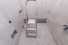 Прокладка труб в ванной комнате