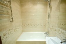 Развернули ванну (140 см.) на 90°