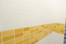 Мозаичная плитка Marazzi Espana Minimal, белая и оранжевая