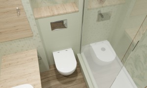 Ванная комната 170 х 200 с плиткой Emil Ceramica Madagascar