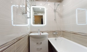 Ремонт ванной 150x135 и туалета в трешке И-522А Ремонт ванной 150x135 и туалета в трешке И-522А