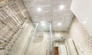 Ремонт ванной 170x170 и туалета 120x85 П-44т - замена ванны на душевой угол