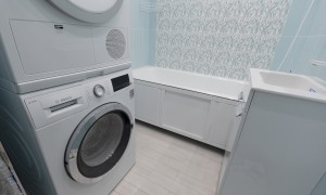 Ванная 170x190 и туалет 110x100 (однушка П3М-6), Kerama Marazzi Линьяно