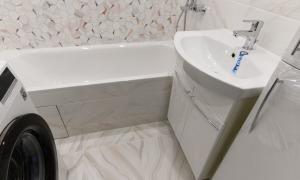 Ремонт в ванной комнате и туалете П44т (Бирюлёво)